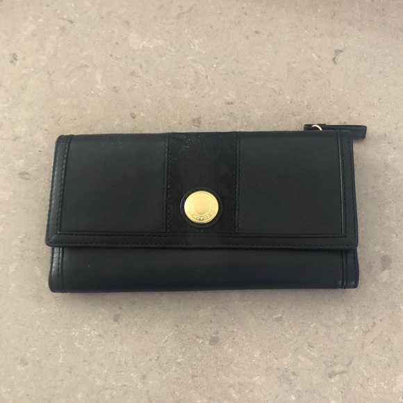 Black coach wallet - Picture 2 of 4